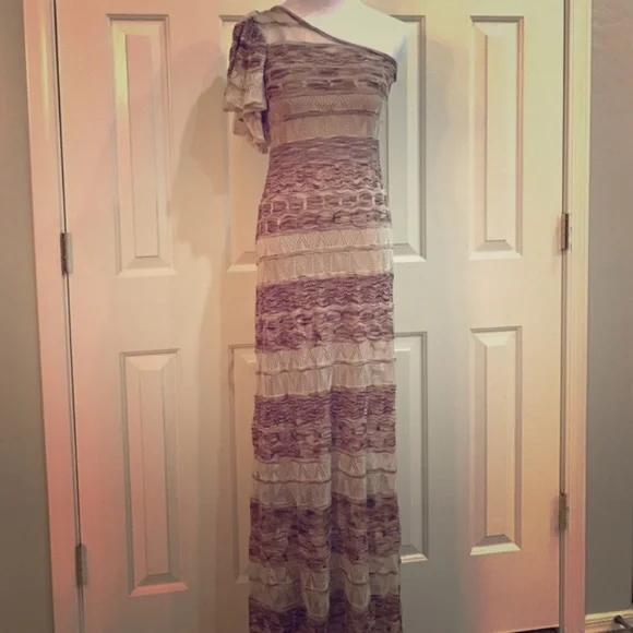 white christmas dresses Novalee Flower Crochet Maxi Dress main image 0
